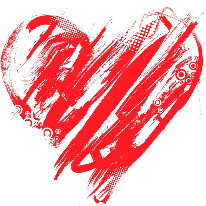 Art design - Heart - symbol of love