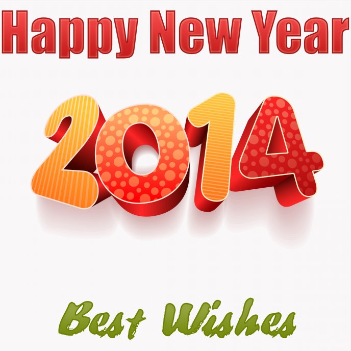 Best wishes for the new year 2014