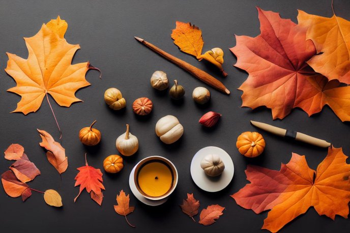 Autumn season flavours - Pumpkins soup