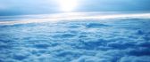 Wonderful fluffy carpet of clouds - HD wallpaper