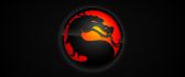 Mortal Kombat Logo - Black and red logo