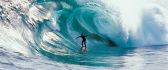 Surfing in the big ocean waves - Sport wallpaper