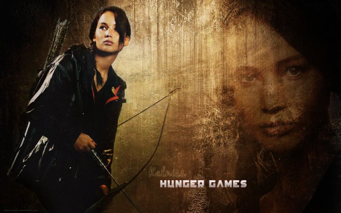 The hunger games Katniss