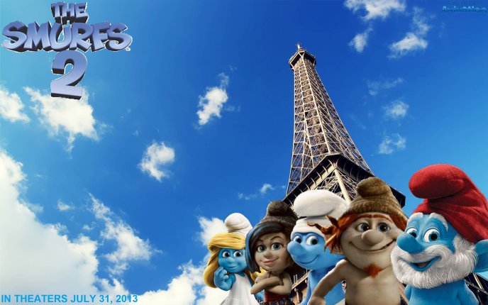 The Smurfs 2 - the cutest blue people will return in 2013