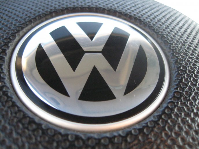 Logo of Volkswagen car company
