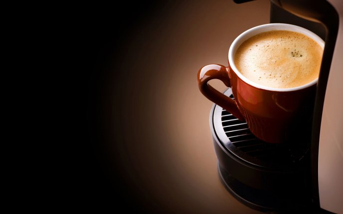 Espresso coffee - good morning
