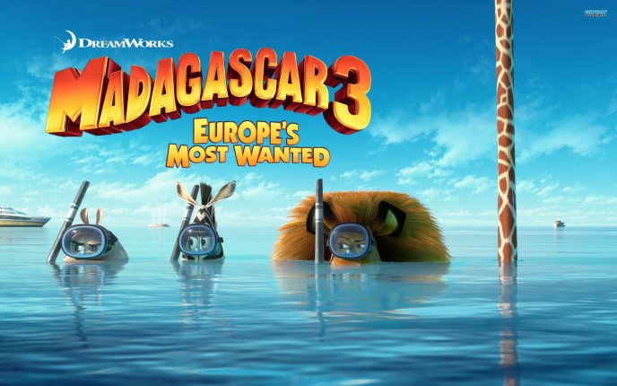 Animation movie - Europe's most wanted - Madagascar 3