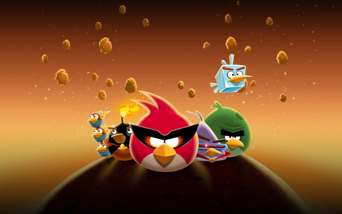 Super show - angry birds video game