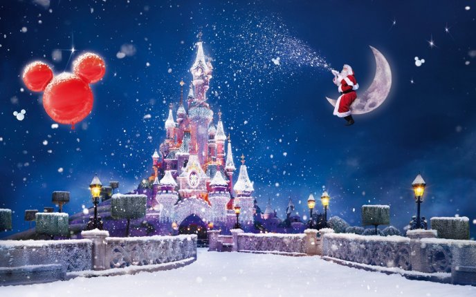 Christmas is magic at Disney