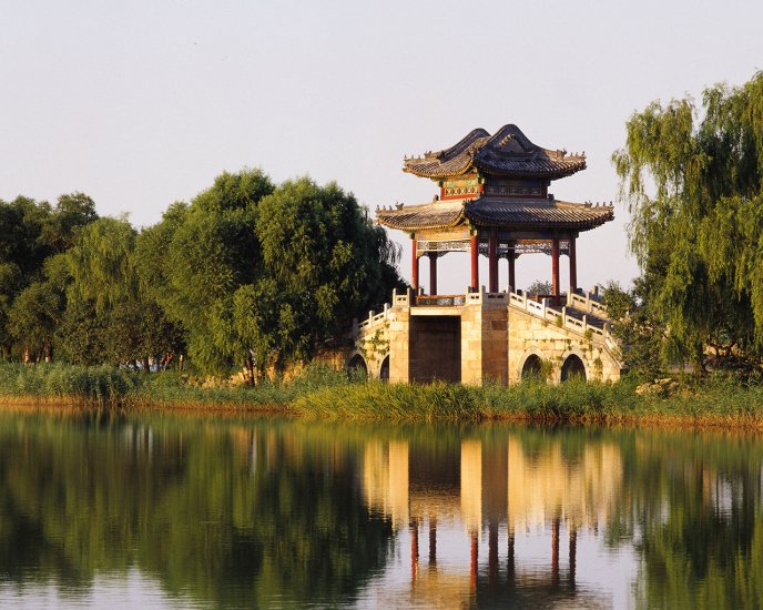 The West Bund of the Summer Palace from Beijing