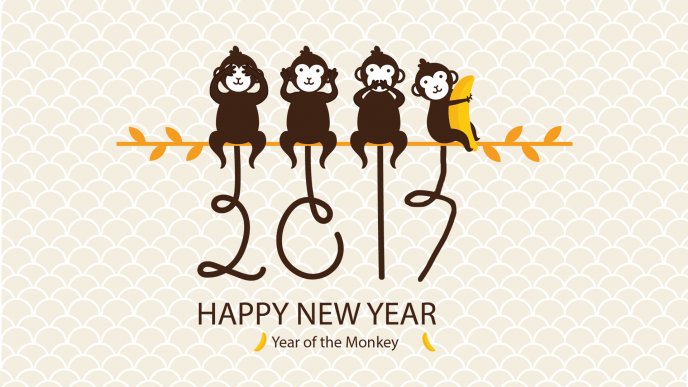 Chinese calendar - 2017 Year of the Monkey