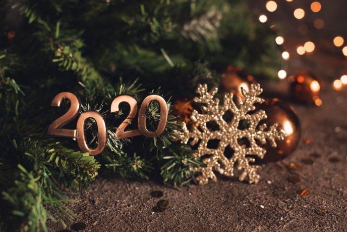 Christmas accessories 2020 - Happy New Year