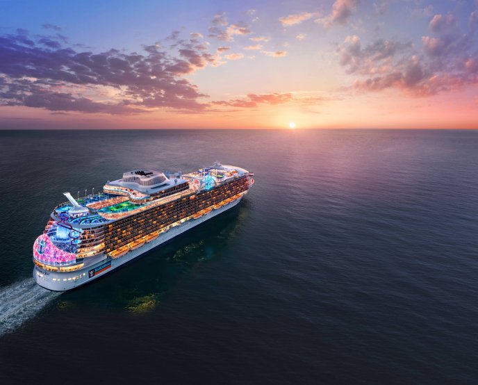 Luxury on a Caribbean cruise - Romantic summer holiday