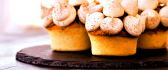Delicious cupcakes - egg foam