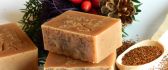 Christmas soft soap - rosehip flavors