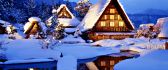 Beautiful cottage for holidays - HD winter wallpaper