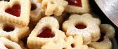 Cookies with jam in different forms