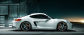 White Porsche Cayman Tuning - Sport car