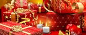 Christmas presents - beautiful magical night