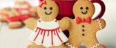 Boy and girl - ginger biscuits for Santa Claus